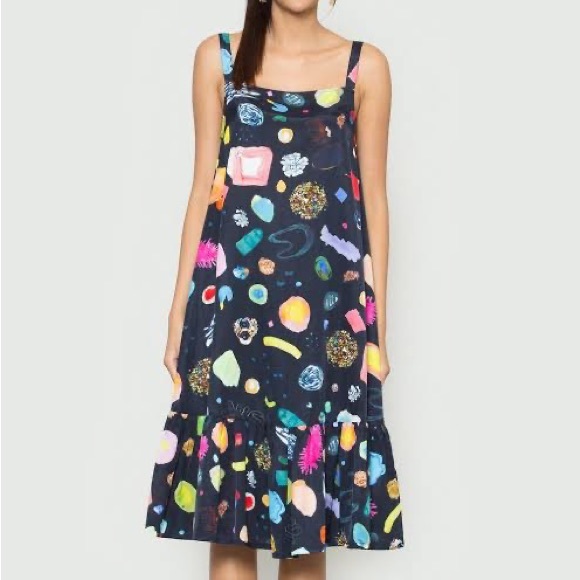 Gorman x Kindah Khalidy Scribbles dress - Picture 3 of 3